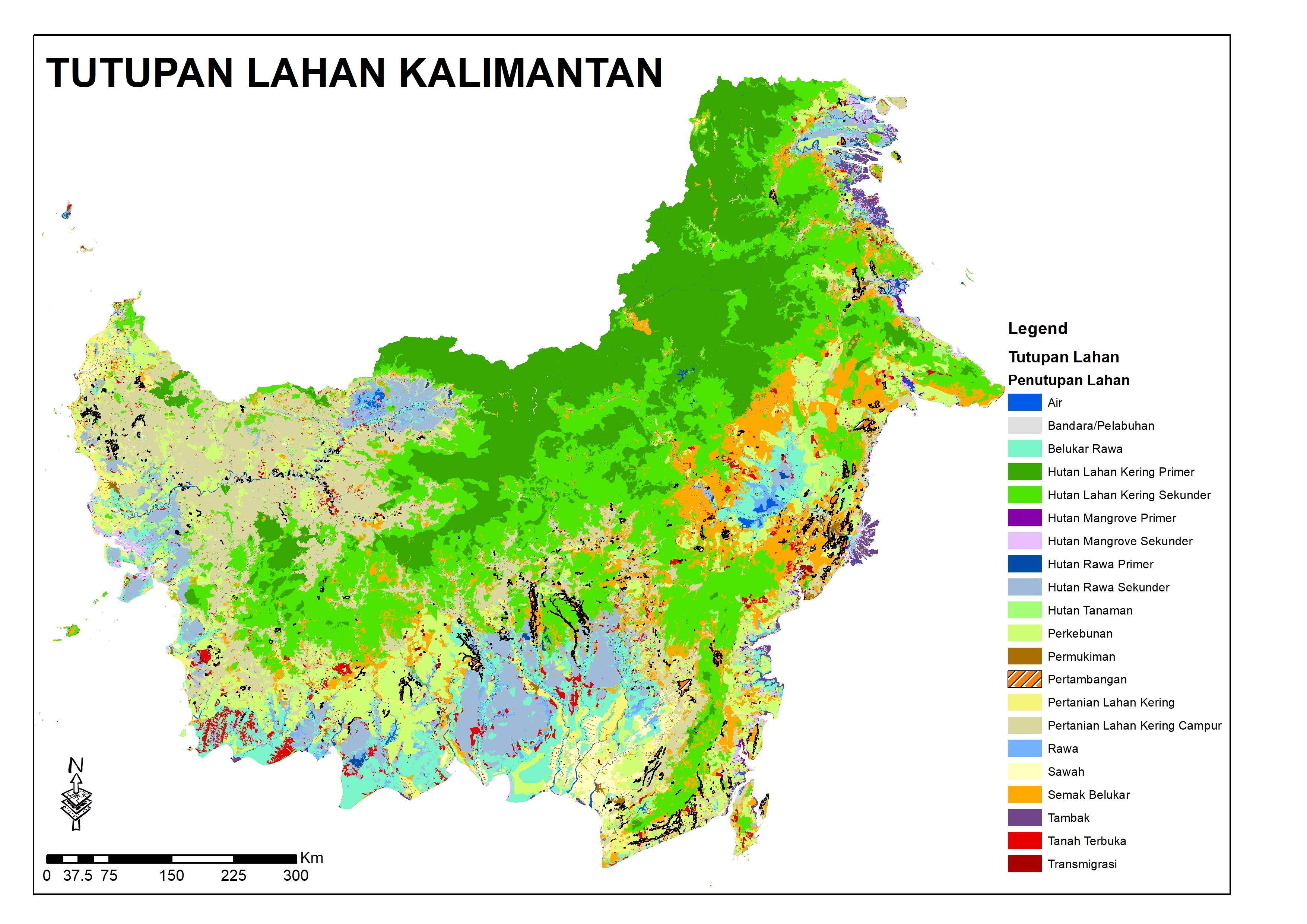Tutupan lahan Kalimantan