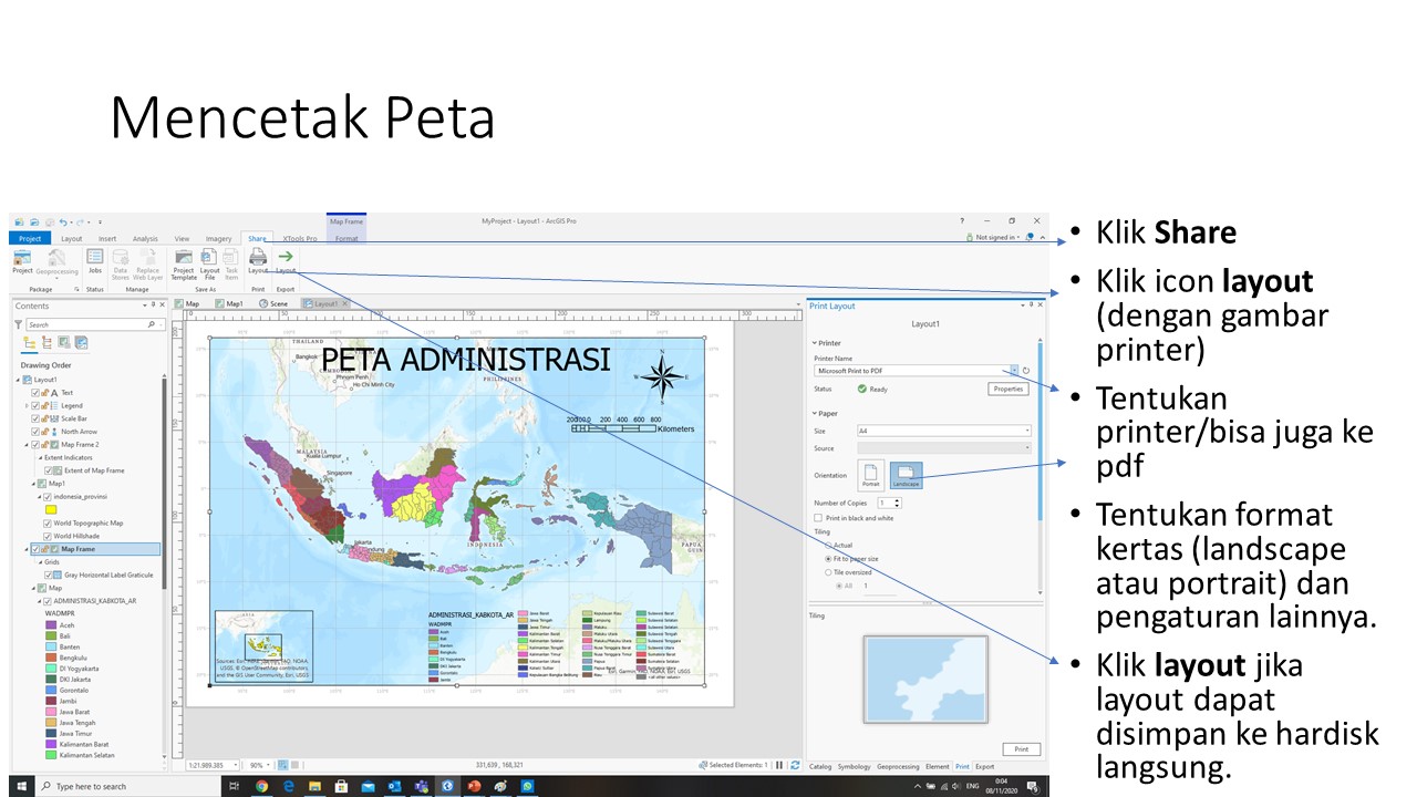 Modul Dasar Penggunaan ArcGIS Pro – Musnanda Satar